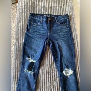 AMERICAN EAGLE OUTFITTERS, dream jean, blue jean, size 12